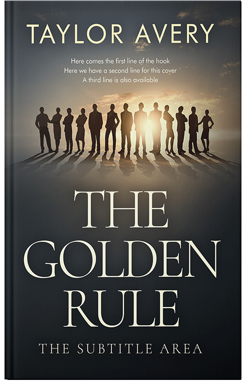 Front view of Premade Mystery & Thriller & Suspense Book Cover - Shark