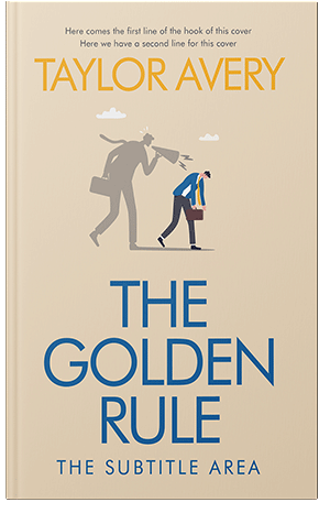 Premade Book Cover Double Spanish White