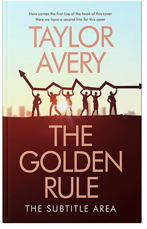 Premade Book Cover Periglacial Blue