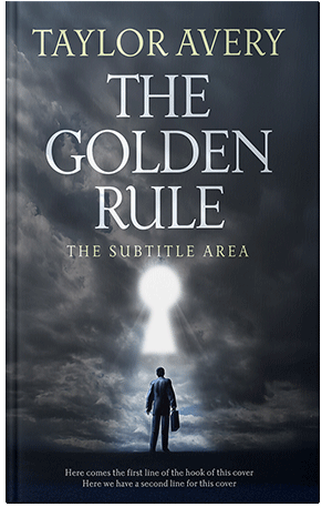 Pre Made Book Cover Outer Space