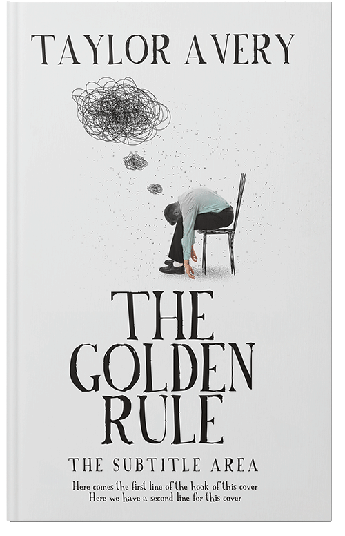 Front view of Premade Surreal Book Cover - Gallery