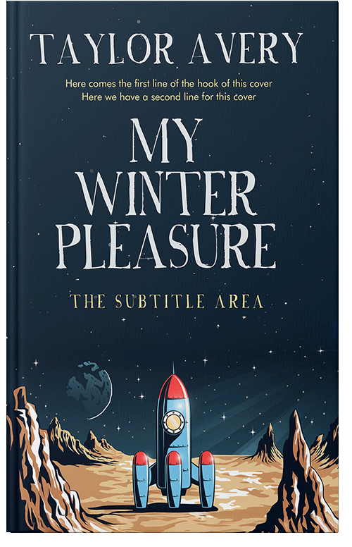 Front view of Premade Science Fiction Book Cover - Black Pearl