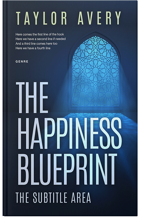 Front view of Premade Mystery & Thriller & Suspense Book Cover - Blue Zodiac