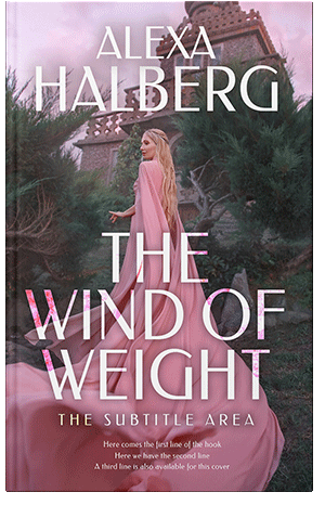 Pre Made Book Cover Copper Rose