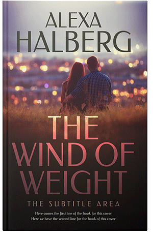 Pre Made Book Cover Cocoa Brown