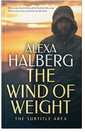 Pre Made Book Cover Outer Space