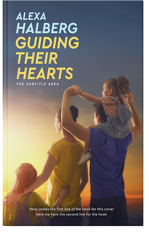 Front view of Premade Family & Parenting Book Cover - Gun Powder