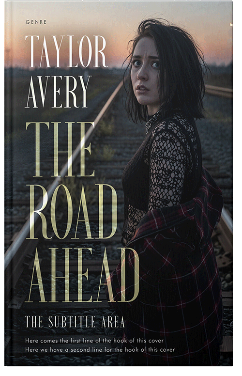 Front view of Premade Mystery & Thriller & Suspense Book Cover - Coral Reef