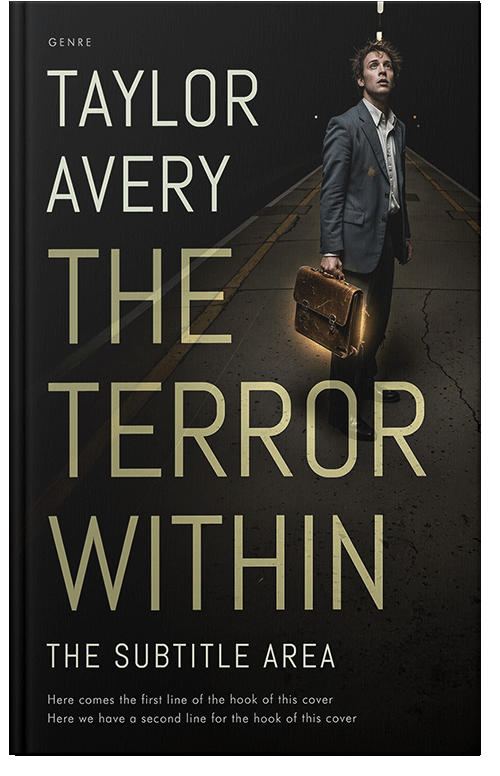 Front view of Premade Mystery & Thriller & Suspense Book Cover - Rangoon Green