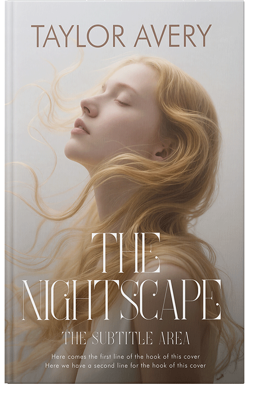 Front view of Premade Fantasy Book Cover - Shadow