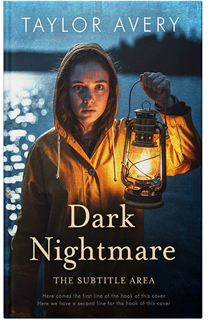 Pre Made Book Cover Harvest Gold