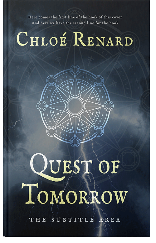 Front view of Premade Fantasy Book Cover - Mirage