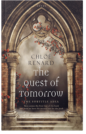 Pre Made Book Cover Rock