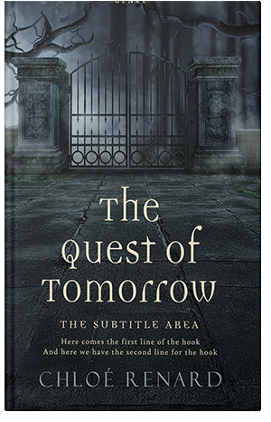 Pre Made Book Cover Outer Space