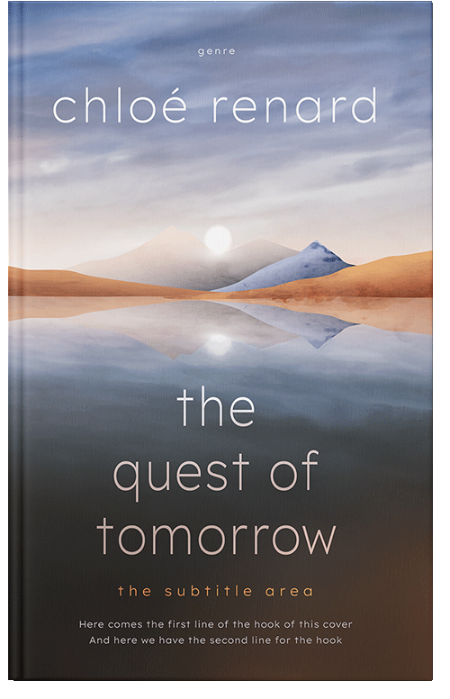 Front view of Premade Nature Book Cover - Abbey