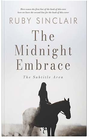 Premade Book Cover Black Haze