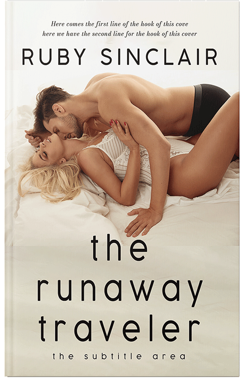 Front view of Premade Erotica Book Cover - White Rock