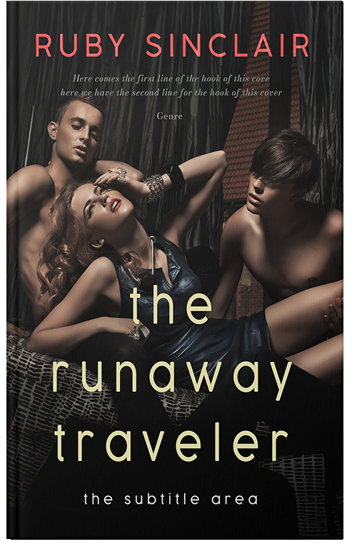 Front view of Premade Erotica Book Cover - Cod Gray