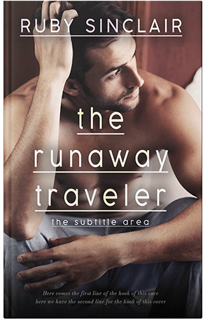 Pre Made Book Cover Cocoa Brown