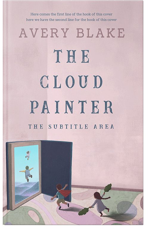 Front view of Premade Children's Book Cover - Wafer