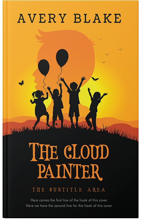 Front view of Premade Children's Book Cover - Buttercup