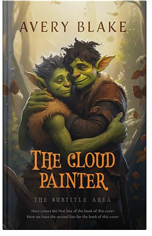 Premade Book Cover Straw