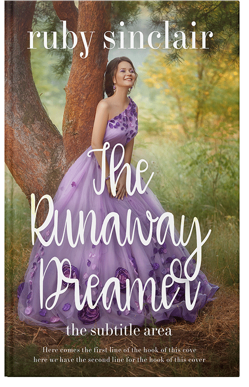 Front view of Premade Romance Book Cover - Roman Coffee