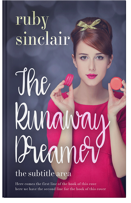 Front view of Premade Romance Book Cover - Charm