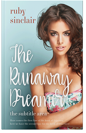 Pre Made Book Cover Foggy Gray