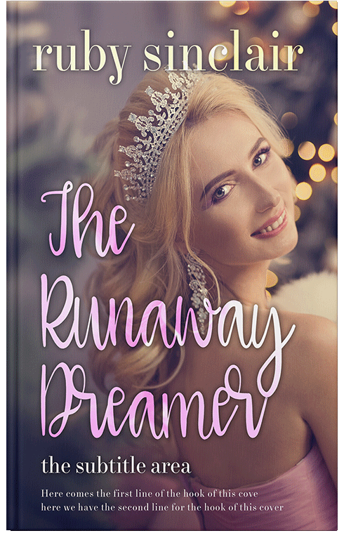 Front view of Premade Romance Book Cover - Russett