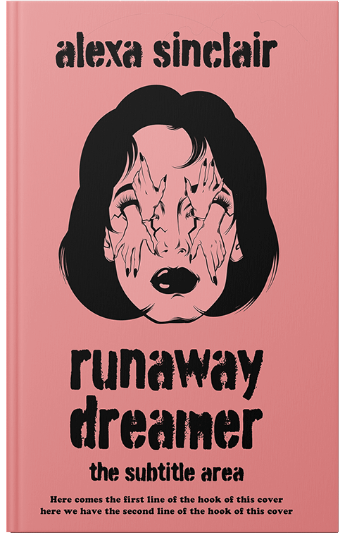 Front view of Premade Mystery & Thriller & Suspense Book Cover - Cod Gray