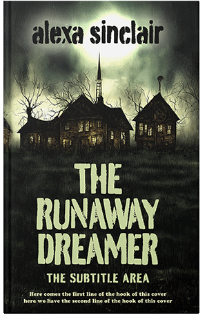 Pre Made Book Cover Log Cabin