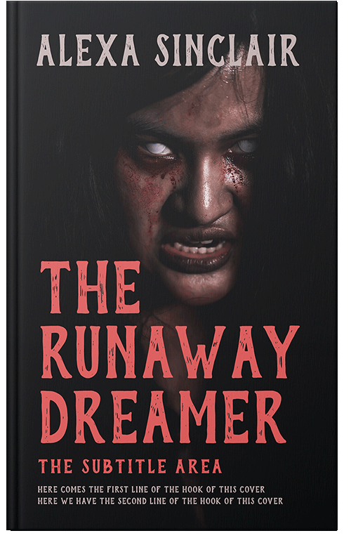 Front view of Premade Mystery & Thriller & Suspense Book Cover - New York Pink