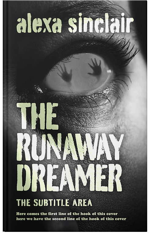 Front view of Premade Mystery & Thriller & Suspense Book Cover - Moon Mist