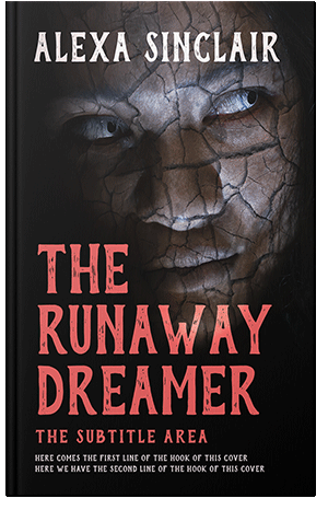 Pre Made Book Cover New York Pink