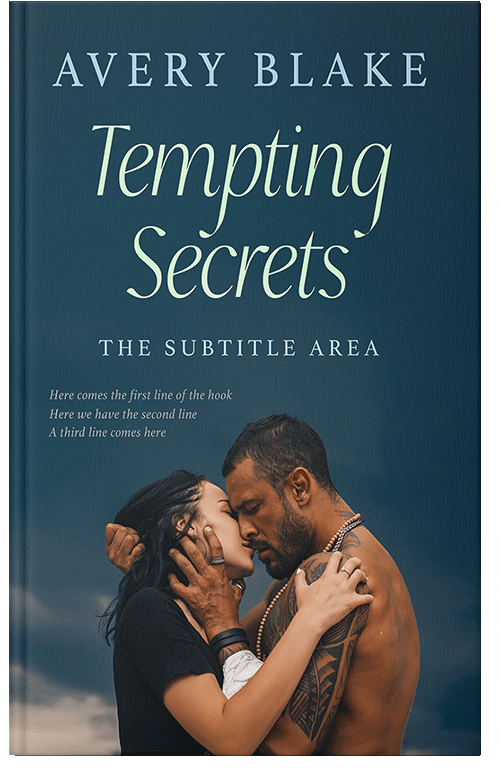 Front view of Premade Erotica Book Cover - Nile Blue