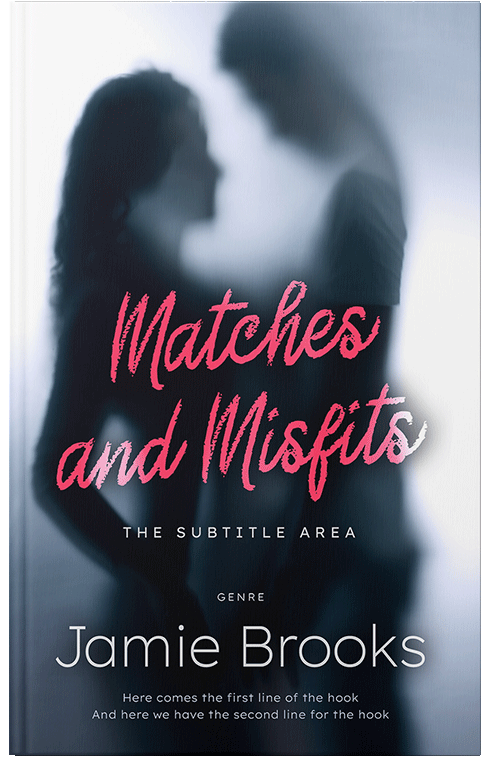 Front view of Premade Romance Book Cover - Lily