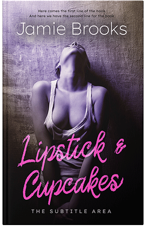 Pre Made Book Cover Lilac