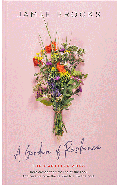 Front view of Premade Environment & Ecology Book Cover - Azalea