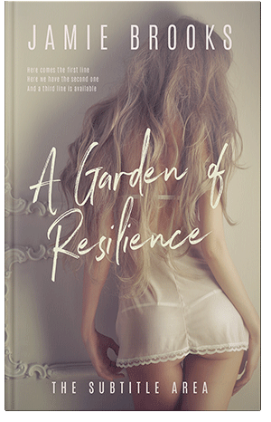 Premade Book Cover Almond Frost