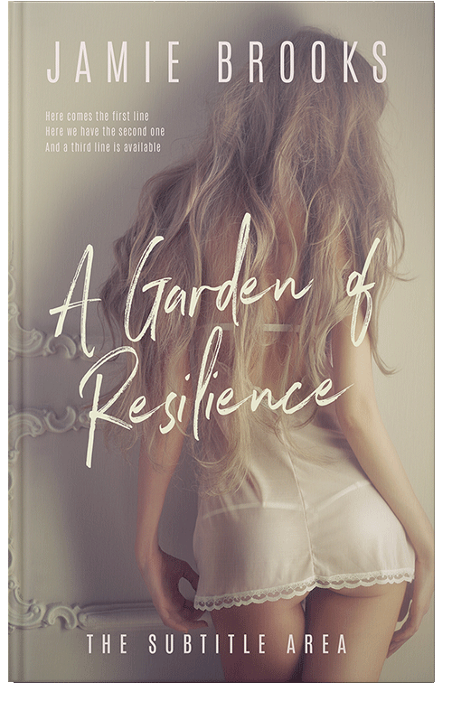 Front view of Premade Erotica Book Cover - Almond Frost