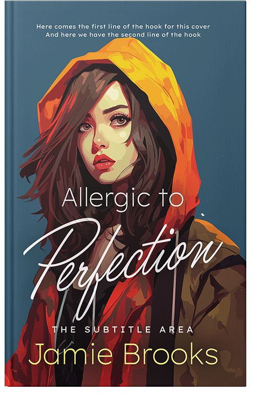 Front view of Premade Teen & Young Adult Book Cover - Tuna