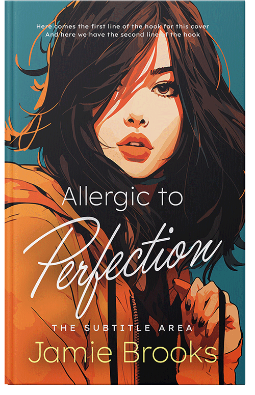 Front view of Premade Teen & Young Adult Book Cover - Baltic Sea