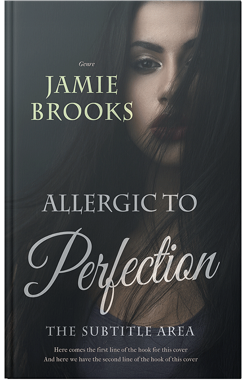 Front view of Premade Mystery & Thriller & Suspense Book Cover - Outer Space