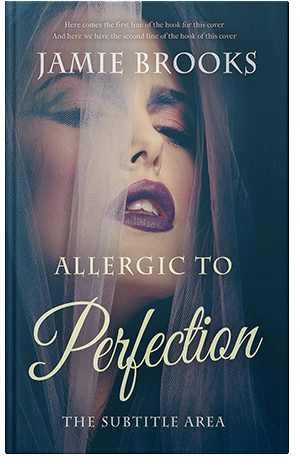 Premade Book Cover Blue Dianne
