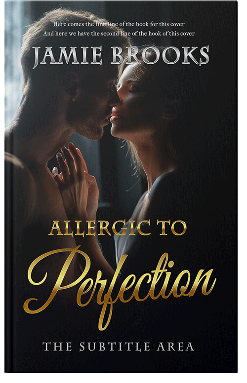 Front view of Premade Erotica Book Cover - Cod Gray