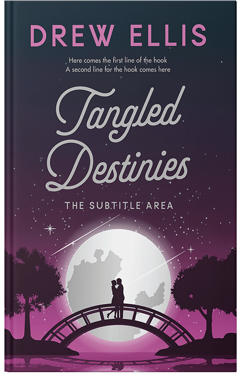 Front view of Premade Romance Book Cover - Lily