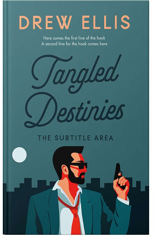 Front view of Premade Mystery & Thriller & Suspense Book Cover - Ming