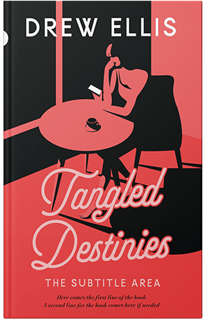 Pre Made Book Cover Burnt Sienna