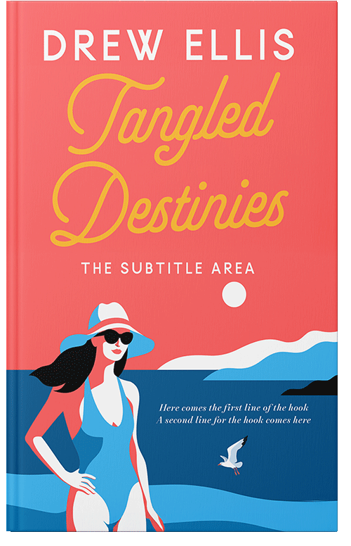 Front view of Premade Travel Book Cover - Matisse